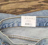 Cotton On Womens Distressed Loose Straight Jeans Lake Blue 14