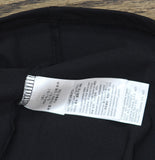 Calvin Klein Womens Crepe Jersey Polo Shirt Knit 44C221G Black L