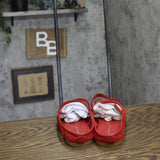 Madden Girl Womens Bonita Ballet Flat Mary Jane BONI01J1 Red Mesh 9M
