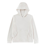All In Motion Girls Velour Hoodie Sweatshirt 91465406 White Off S