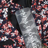 Nina Leonard Womens Printed High Neck Knit Jumpsuit L9703c