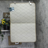 Broadhaven Elegant Scroll Memory Foam Bath Rug Beige Brown 24x38