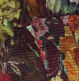 Aqua Pleated Floral Woven Maxi Dress IDM12073 Cherry Lacquer Purple Multi XS