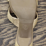 A New Day Women's Tia Mule Heels 89530591 Beige Brown 7M