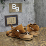 Universal Thread Womens Lumi Ankle Strap Gladiator Sandals Cognac Brown 9M