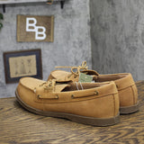 Goodfellow & Co Mens Bennett Genuine Leather Loafers 92541896 Cognac Brown 12