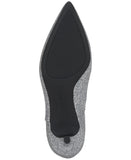 On 34th Women Glitter Aatira Tulip Booties 10019682200 Silver Glitter 5.5M