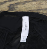 Auden Womens Flocked Lingerie Top 94631430 Black 2XL
