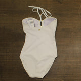 Bleu Rod Beattie Pucker Up Bandeau One-Piece Swimsuit RBPU25704 White 8