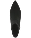 On 34th Zipper Micro Suede Mid-Calf Block Heel Boots 10019653600 Black 6M