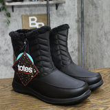 Totes Jara Women's Waterproof Snow Boots JARABLACK Black 8M
