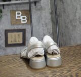 Lifestride Womens Joy Strappy Heeled Sandal I2934S1 Silver Brown 10M