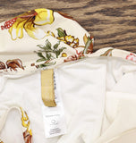 Onshore Bandeau One Piece Swimsuit with Removable Strap Ivory Off White Multi 14