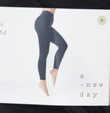 A New Day Womens High Waisted Everyday Active 7/8 Leggings 87349441 Black M