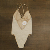 PQ Margot One Piece Swimsuit Scoop Back BIS-5029P Biscotti Brown M