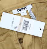 DKNY Womens High-Rise Sueded Side Pocket Canvas Pants UE5P8047 Whiskey Brown 12