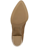 Sun + Stone Womens Pull On Elizaa Booties 10010962100 Cognac Brown 12M