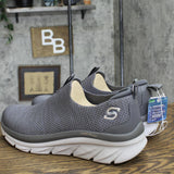 S Sport By Skechers Mens Pull On Low Top Glover Sneakers 88421396 Gray 13