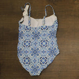 La Blanca Alboran Sea One-Piece Swimsuit LB5RN24MW Blue Multi 18W