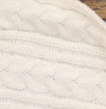Style & Co. Solid Cable Knit Scarf Cozy SC9542505 Ivory Off White