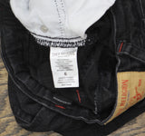 True Religion Kids Geno Relaxed Slim Fit Snap Horseshoe Jeans Black Wash 6