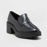 Universal Thread Women's Maisy Loafer Heels 87931757 Black 7M