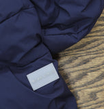 BCBG Girls Big Girls Walker Puffer Hooded Parka Jacket Navy Blue 16