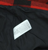 Woolrich X TGT Womens Buffalo Check Melton Flannel Jacket 94611611 Black / Red M