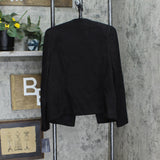 Tommy Hilfiger Women's Faux-Suede Long-Sleeve Band Jacket H37J4907