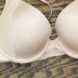 Maidenform Womens Natural Boost Demi Bra 09428 09428 Sandshell Pink Brown 34A
