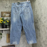 Wild Fable Womens Mid-Rise 90's Relaxed Jeans Tinted Medium Wash Blue 14