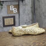 A New Day Sammie Shoes Ballet Flats 94685490 Gold Yellow 9.5M