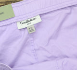 Goodfellow & Co Inseam Everyday Relaxed Fit Pull-On Shorts Lavender Purple 2XL