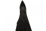 Steve Madden Womens Vanquish Faux Suede Thigh-High Boots VANQ01S1 Black 7M