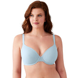 Wacoal Womens Shallow Top Shape Revelation T-Shirt Bra Winter Sky Blue 38D