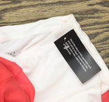 Denim & Co. French Terry Dip Dye Tunic Pullover Top A688734 Cardinal Red PL