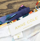 Anne Cole Floral Gradient Triangle Tankini Top Swim Gradient Floral Blue Multi L