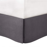 Madison Park Vienna Sateen Cotton 7-Piece Comforter Set Vienna Grey Queen