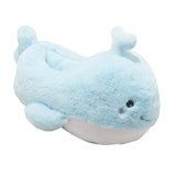 Cat & Jack Kids Boys Whale Character Slippers 92541968 Blue M (2-3)