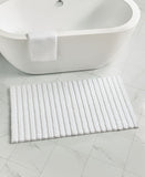Charter Club Signature Bathroom Bath Rug 100192452X4 White 25.5 x 44