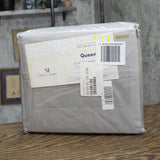 Sweet Home Collection Count Sheets Set with Pillow Cases Silver Gray Queen