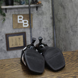 Anne Klein Square Toe Dress Sandals with Kitten Heel JUST03F9 Black Stretch 8M