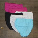 Fruit of the Loom Women's 6pk Classic Briefs 6DBR2TG Colors May Vary 6