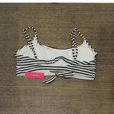 Xhilaration Juniors' Texture Front Tie Bralette Bikini Top 76565431