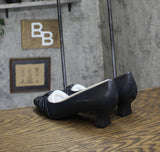 Easy Street Womens Waive Dress Pump Block Heel WAIVE New Navy Blue 9.5M