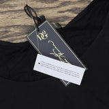DG2 Womens Mixed-Media Easy Tank Top 520772 Black XL