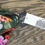 Bar III Womens Floral-Print Tiered Cover Up Dress MBTH25834 Multi Black S