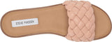 Steve Madden Women's Paislee Flat Sandal PAIS01S1 Blush Pink 7M