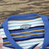 Dickies Womens Remanufactured Baggy Utility Pocket T-Shirt Tee Blue Multi L