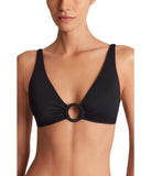 Lauren Ralph Lauren Beach Club Macrame Ring Bikini Top 20501142 Black 6